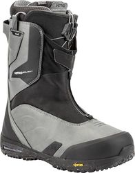 Nitro Select TLS+ Bottes de Snowboard pour Hommes, Gris foncé/Noir, 29.5
