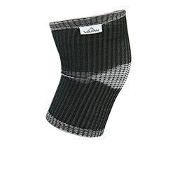Vulkan support de genou élastique, manchon de compression, de soutien, tissu extensible, aide à la récupération des blessures des articulations et des tendons, retient la chaleur, contrôle la torsion