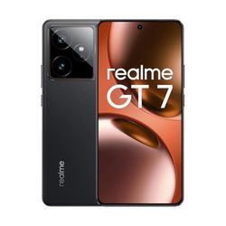 realme GT7 5G Smartphone,12+512GB,Batteria 7000mAh,120W charge,Processore Dimensity 9400e, Fotocamera IMX906 50MP, AI Planner, Display Pro-Esports da 6000 nit 120Hz,IP69,nero, esclusiva Amazon