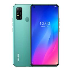 DOOGEE N30 Movil Libre (4GB + 128GB), Teléfono Moviles Android 10, 6.55’’ HD +, Dual SIM + Tarjeta SD Dedicada 256GB, Batería 4500mAh, Cámara 16MP Verde