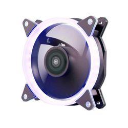 Ventilator: 120 mm binnenventilator, blauwe led-ring, 7 vleugels, tot 1400 omw/min, efficiënt en stil ter verbetering van de ventilatie.