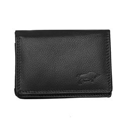 Arrigo unisex kompakt plånbok plånbok, Black (Zwart) - 2.5x7.5x10 Centimeters (B x H x T)