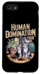 Human Domination Tour Cat Plant Kitten Plants Cat Lover Case for iPhone SE (2020) / 7 / 8