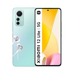 Xiaomi 12 Lite 5G smartphone + hoofdtelefoon, 8 + 128 GB mobiele telefoon zonder abonnement, 6,55 inch 120 Hz AMOLED-display, 108 MP drievoudige camera, 4300 mAh, 67 W Turbo-Charging, Green (Duitse