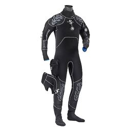 SCUBAPRO Everdry 4.0 Homme-3xl, Kit regolatore per Immersioni in Acqua Fredda Unisex-Adulto, Nero, XXXL