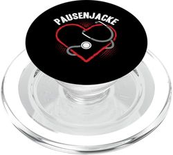 Break jacket for nursing staff PopSockets PopGrip for MagSafe