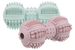 Trixie Denta Fun Natural Rubber Dumbbell, 9 cm