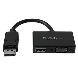 StarTech.com A/V-reseadapter: 2-i-1 DisplayPort till HDMI eller VGA