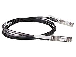 ARUBA HPE Direct Attach Copper Cable - Câble d'attache directe 10GBase - SFP+ (M) pour SFP+ (M) - 3 m - twinaxial - passif - pour HPE 2930F 24G, 2930F 48G, 2930M 24, 8320, 8325-48Y8C Noir