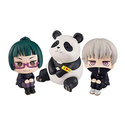 Jujutsu Kaisen statuettes PVC Look Up Maki & Toge & Panda Limited Ver. 11 cm