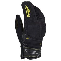 Furygan JET LOBSTER KID D3O WATERPROOF MOTORCYCLE GLOVES ADVENTURE,RADICAL,TOURING,URBAIN, Black-yellow