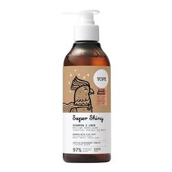 YOPE SHAMPOO| ROUGH FRIZZY HAIR| ALLANTOIN & HYALURONIC ACID SOOTHES MOISTURIZES |FLAX BIOFERMENT FOR SMOOTHING | FOR SENSITIVE SCALP | 98% INGREDIENTS OF NATURAL ORIGIN | SUPER SHINY 300ml