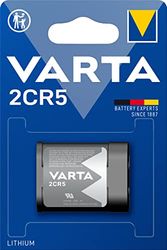 Varta Pilha de lítio Professional Lithium 2CR5, embalagem de 1 unidade, cinzento