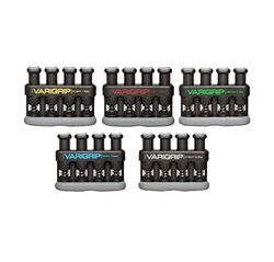 Cando W54575 Attrezzo per Esercizi della Mano Varigrip, Set di 5