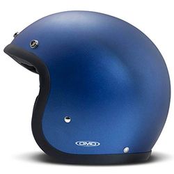 DMD - Capacete de moto unissexo azul metalizado S turquesa