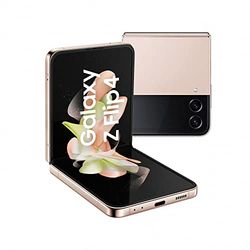 Samsung Galaxy Z Flip4, 5G mobiele telefoon, simkaart niet inbegrepen, Android, opvouwbare smartphone, 512 GB, roségoud, 12 maanden garantie uitbreiding [exclusief Amazon] - Franse versie