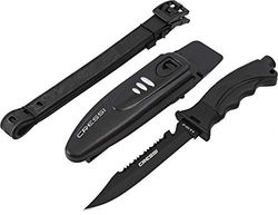 Cressi Borg Knife - Underwater Kinife with Stainless Steel Blade