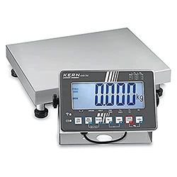 Bilancia a piattaforma, [Kern SXS 10 K 3 m] in acciaio inox di Bilancia a piattaforma, con apparecchio indicatore IP68 in acciaio inox e certificazione di approvazione [M], Portate [Max]: 6 kg/15 kg, Divisione [d]: 2 G/5 G