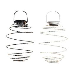 Lumineo Lampada a Sospensione LED Spirale Solare Colori Assortiti, Multicolore, D 16 cm 73201