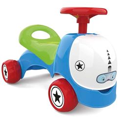 Chicos - Loopwagen en rollator Racing Ride On 2-in-1, met lade voor het opbergen van voorwerpen, vanaf 10 maanden, afmetingen: 53 cm x 32 cm x 36 cm (35464)