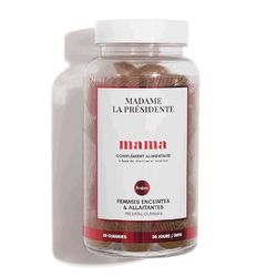 Mama - Complément Alimentaire Cheveux pour Femmes Enceintes et Allaitantes - Accélère la Pousse des Cheveux - Gummies Vegan - Avec Vitamine B8, Vitamine C et Vitamine D - 60 Gummies
