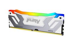 Kingston FURY Renegade DDR5 RGB Argento/Bianco XMP 24GB 8000MT/s CL38 DIMM Memoria Gaming per Computer Modulo Singolo - KF580C38RWA-24