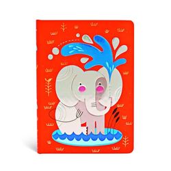 Paperblanks Hardcover Journal Baby Elephant | Lined | Midi (120 × 170 mm)