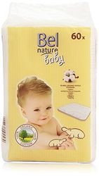 Boite de 60 maxi carres de coton bio pour bebe