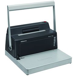 Fellowes Metall 100R - Metall manuell spiral bindning med U-formad ergonomisk spak, Med rulle insats