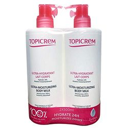 Topicrem Lotion, för Kropp, 500 ml, Paket med 2