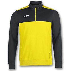 Joma Heren Winner Sweatshirt, Geel-Zwart, 3XL