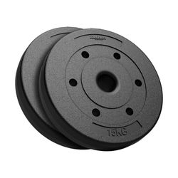 Rebel Bitumineuze halterset 2x15kg Olympisch gat 51mm RBA-2141
