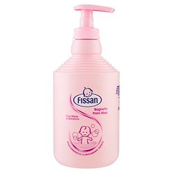 Fissan – Bain premiers mois Baby, avec extraits naturels de miel et glycérine – 500 ml, Lot de 12 pièces