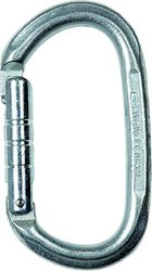 Climbing Technology Pillar Steel Oval Carabiner, Silver