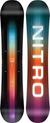 Nitro Snowboards Future Team BRD 25, Freestyleboard, Twin, Cam-Out Camber, All-Terrain, Mid-Wide, 151