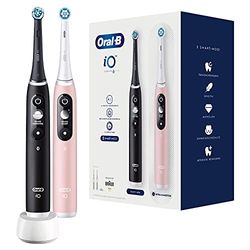 Braun Oral-B 4210201410157 iO Series 6 Black Lava/Pink Sand met 2. Handstuk, 452 g