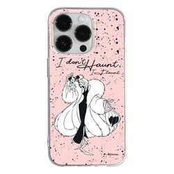 ERT GROUP mobiltelefonfodral för Apple Iphone 14 PRO originalt och officiellt licensierat Disney mönster Cruella and Puppy 001 anpassad till formen på mobiltelefonen, fodral tillverkad av TPU-plast