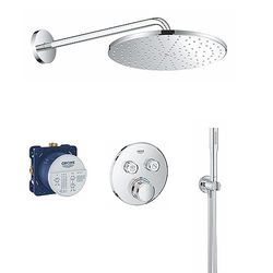 Set doccia termostatico GROHE Grohtherm Smartcontrol Mono Rainshower 310, tondo, cromo