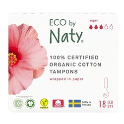 Naty Digital Super Tampões, 18 peças