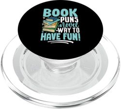 Libro de palabras Novela Manera de divertirse PopSockets PopGrip para MagSafe