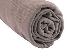 Easy Dort Hoeslaken, 140 x 190 cm, 140 x 200 cm, tweepersoonsbed, 140 x 190 cm, hypoallergeen bamboe, taupebruin, rekbaar, gezonde slaap, Öko-Tex kwaliteit, gemaakt in Europa