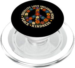 Paz Bondad Igualdad Amor Esperanza Diversidad Derechos Humanos PopSockets PopGrip para MagSafe