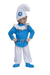 Ciao 14705.1-2 Kostuum Baby, True Blauw/Vintage Wit, 1-2 anni