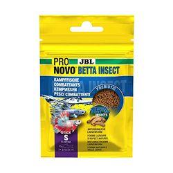 JBL PRONOVO BETTA INSECT STICK, voer voor kempvissen van 3-10 cm, visvoer-sticks, maat S, 20 ml