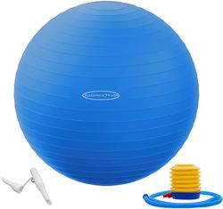 BalanceFrom Exercise Ball Pelota de Ejercicio, Unisex, Azul, 15-18in (38-45cm), S