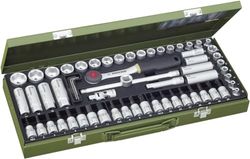 PROXXON 2223112 - Estuche compacto 3/8" 65 pc