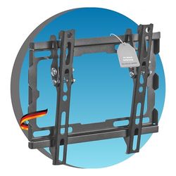 ADVANconnect Stöd för TV-vägg, Max. VESA 200 x 200 mm, Max 45 kg, Universell lutning för teatervisning, 23-43 pouces Plats och infällda, svart