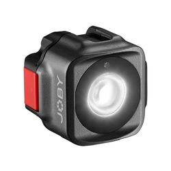 JOBY Beamo JB01578-BWW - Luz LED para Smartphone y Cámara Sin Espejo - Compacta, Magnética, Bluetooth, Resistente al Agua, para Vlogging, Fotografía, y Creación de Vídeo