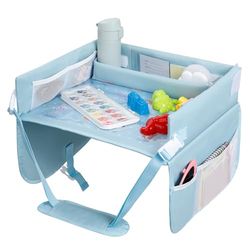 Romon Plateau de Voyage Enfant Voiture, Plateau de siège de voiture pour enfants, plateau de voyage pour tout-petits, de Voyage Enfants,accessoires essentiels de bureau de voyage pour enfants