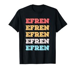 Simpatico regalo personalizzato Efren Nome personalizzato Maglietta